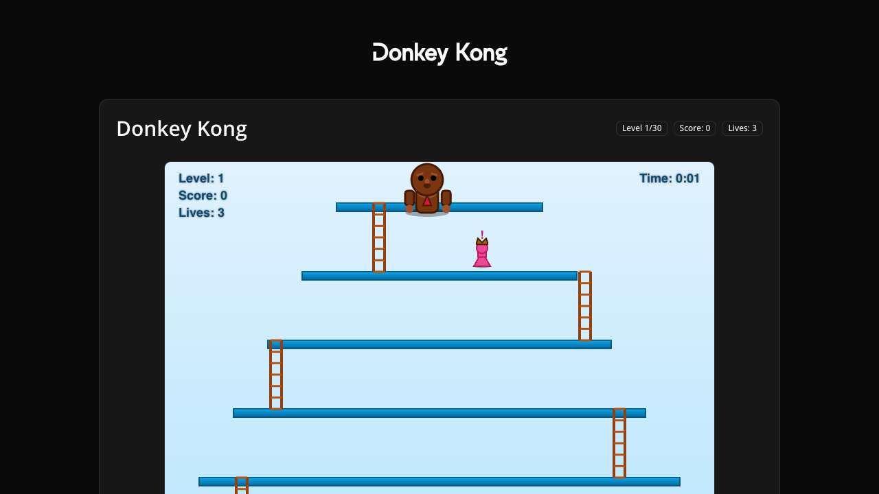 Donkey Kong gameplay preview