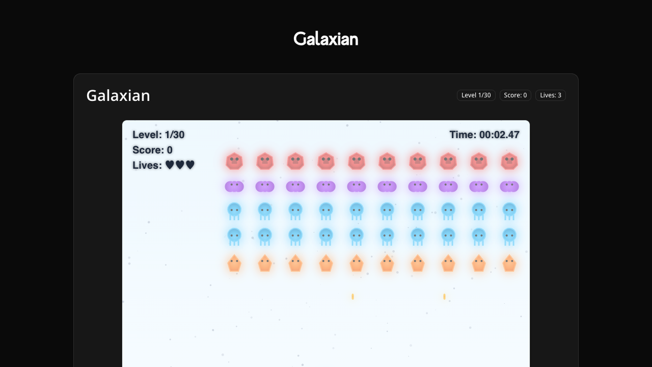 Galaxian gameplay preview